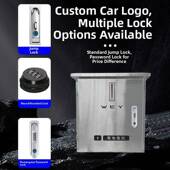 户外不锈威牌蓝山高无品牌 山卡摩拿铁家用Phev充电钢桩保护壁箱