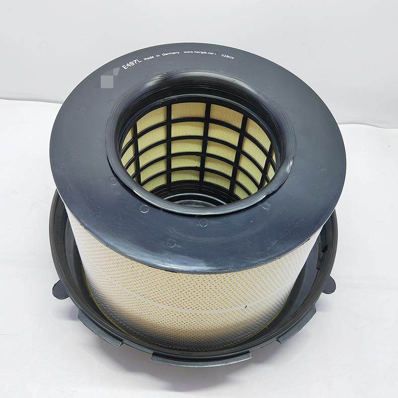 厂家汽车空气重卡滤清器 工程机械设备配件 E497L空气滤芯