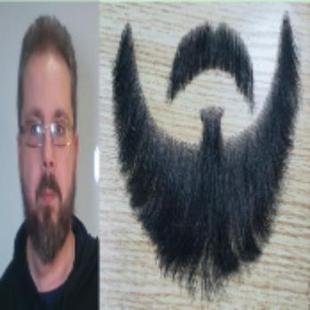 大臣假胡子山羊胡假小胡子仿真假胡子道具化妆影视假胡子演出用品