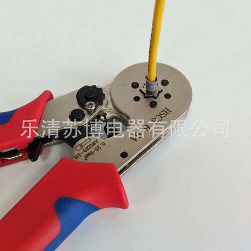 HSC8 6-6欧式多功能棘轮压线钳 VE管型端子压接钳工具PLIER