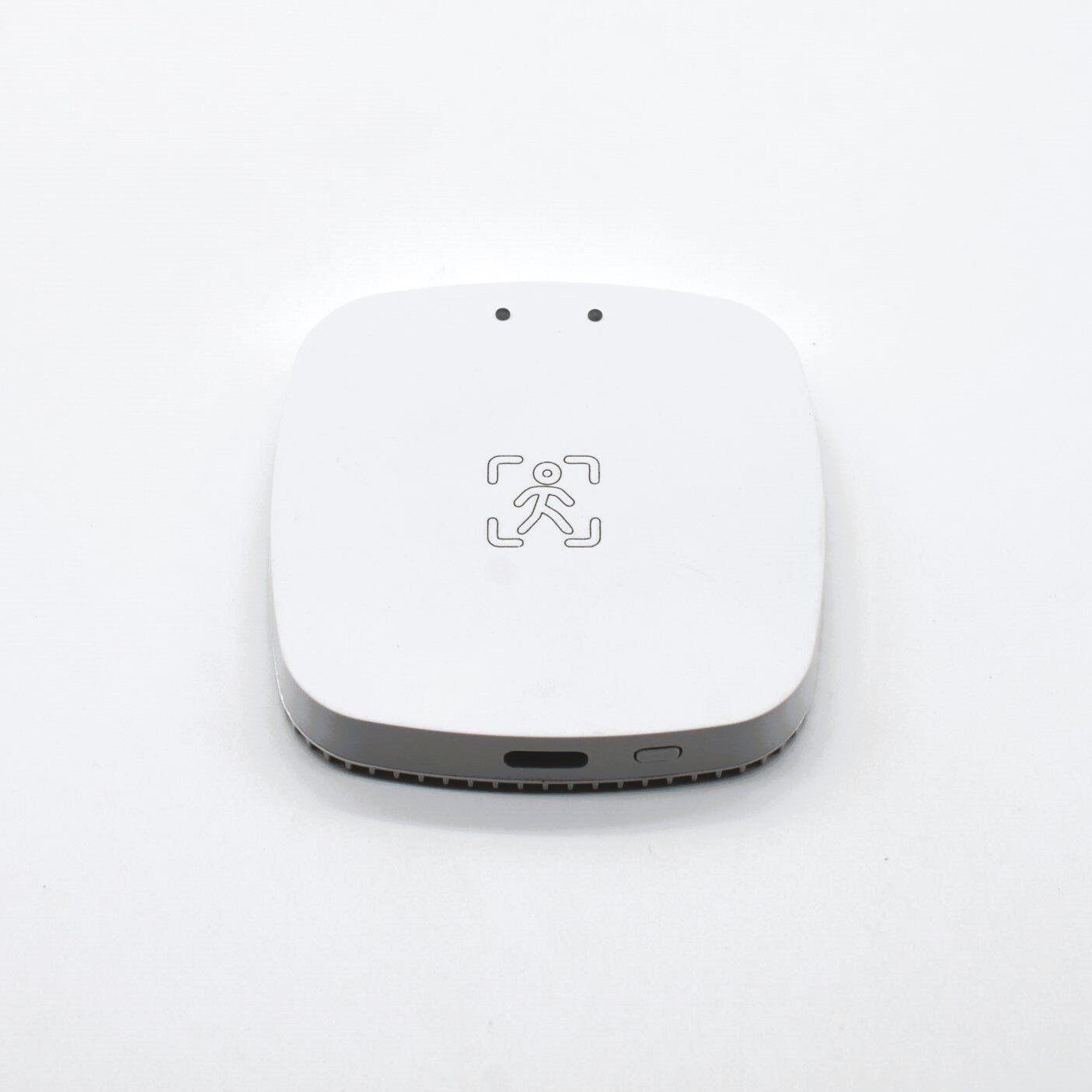 执梦智能ZY-M100zigbee24G人体呼吸存在感测器毫米波+光照
