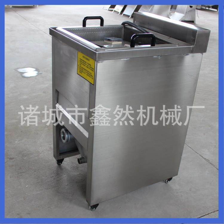 厂家直销电加热油炸机油水分离油炸锅炸机汉堡油炸机炸薯条