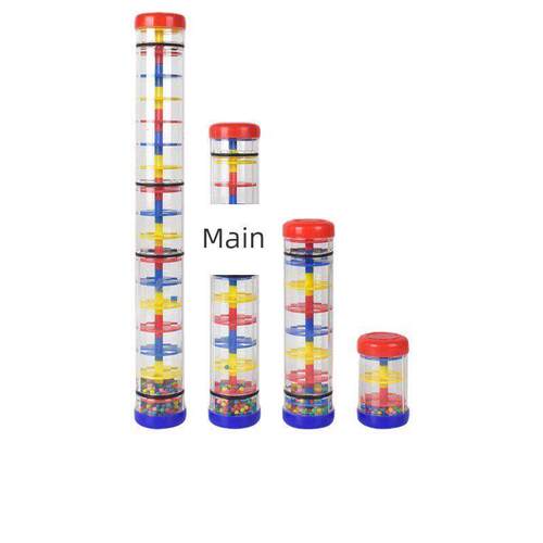 Rainbow Hourglass Rain Rainmaker Rain Stick Musical Toy Rain