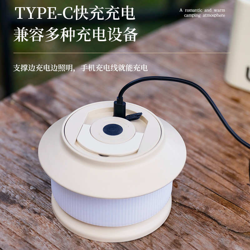 L1M户外星河露营卷尺灯野营氛围灯防水便携收纳串灯营地照明帐篷