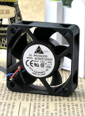 台达DELTA50205厘米双滚珠12V0.21A带测速CPU风扇AFB0512HHD