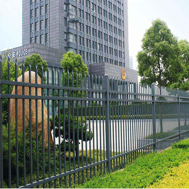 博盾围墙栏安全护栏组装锌钢栅栏花园栏杆施工防护栏户外庭院围栏