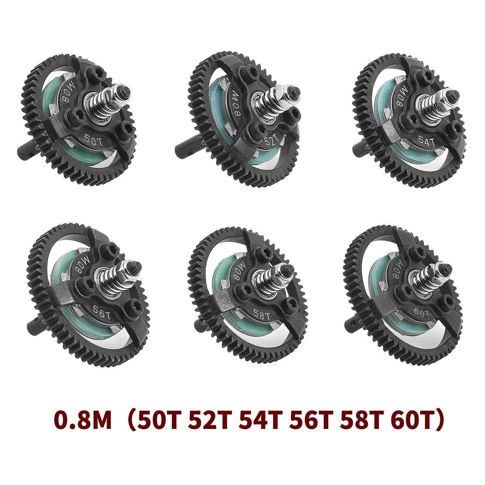 TRAXXASSLASH2WD波箱齿轮0.8模总成=50T+52T+54T+56T+58T+60T