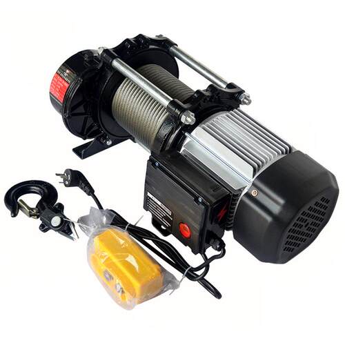 CD-K1型电动提升机全铝壳220v80v小型卷扬机500-1500kg