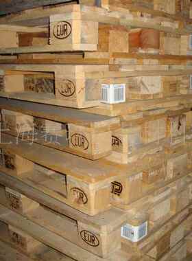 化工厂专用CP9木栈板木卡仓卡库四木面进69099叉木板货物运输周板