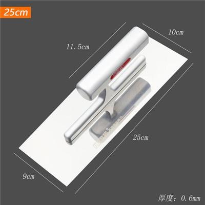 高档钢抹子刮腻子锈工具抹刀油漆工泥不水灰工抹泥刀批刀批土批墙