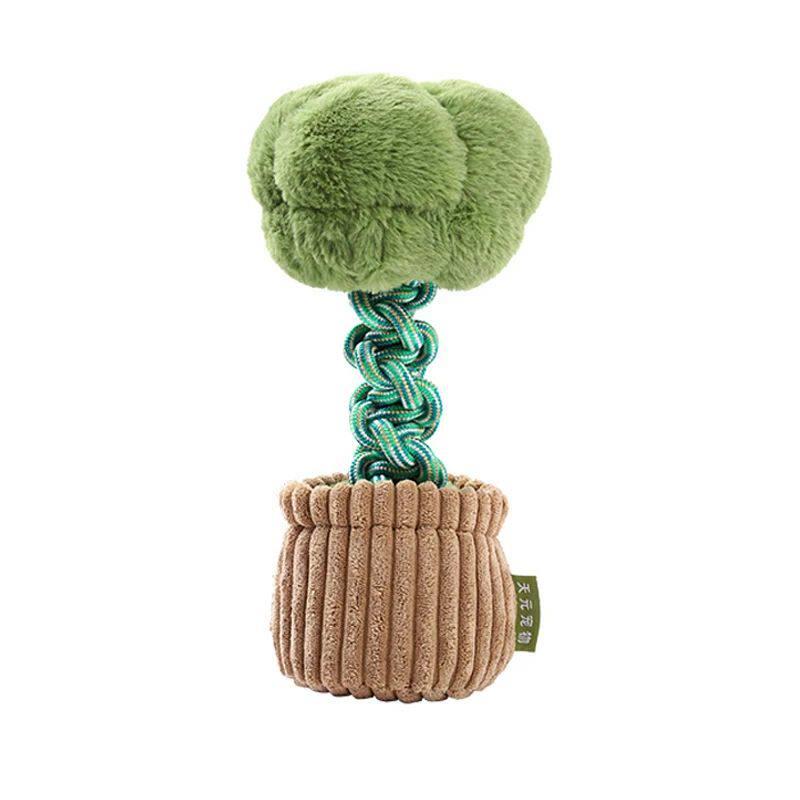 Pet Snuffle Ball Dog Puzzle Toys Squeaky Bite-resistant Chew