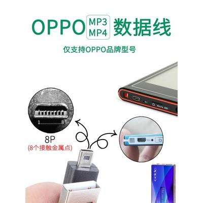 oppomp3充电数据线随身听音乐