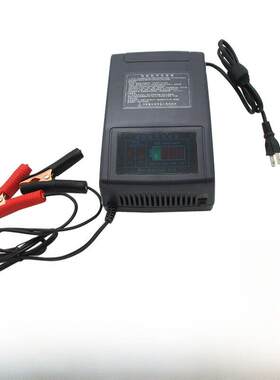 汽车电瓶充电器智能充电器铅电瓶快速充电机12V/24V伏30AH-250AH