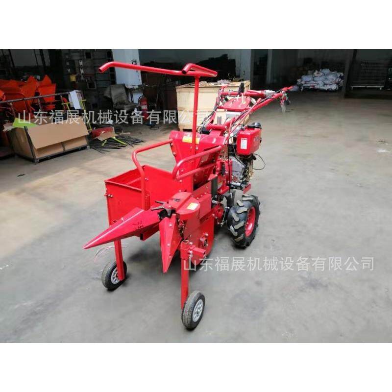 190型单行手扶玉米收获机工厂188型手扶柴油玉米收获机