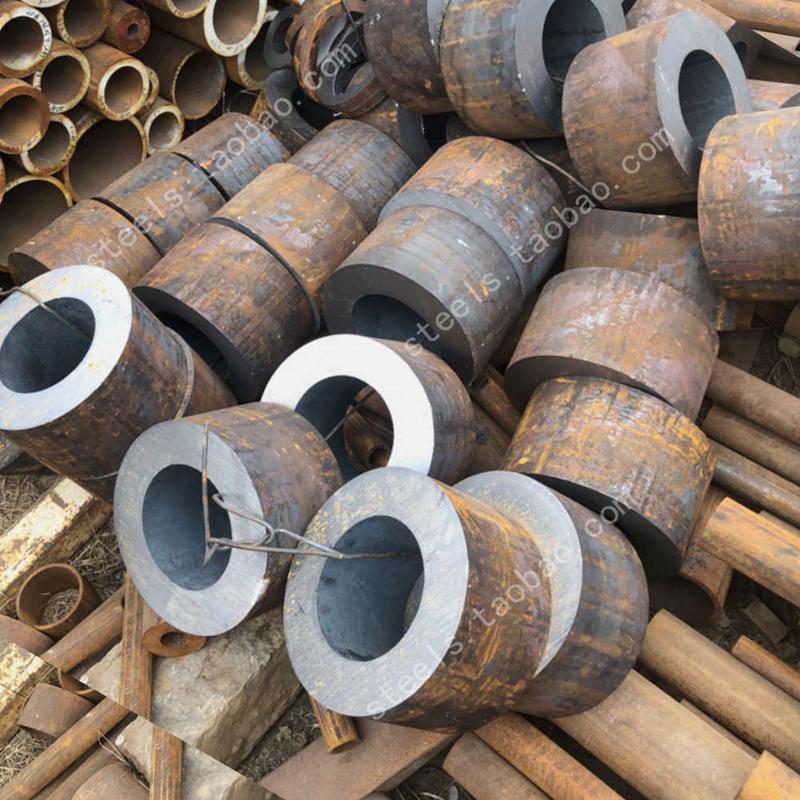 无缝钢管切割40cr结构碳钢管圆铁管大口径42crmo合金管高强度厚壁