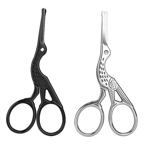 Stainless Steel Small Nail Tools Eyebrow Nose Hair Scissors
