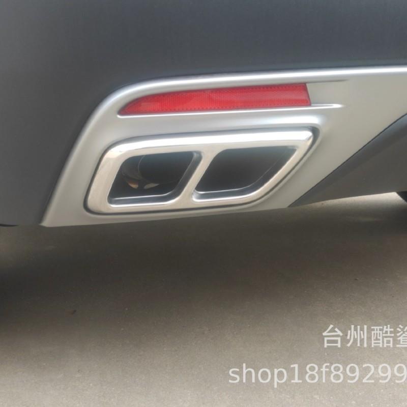 17-19凯-迪拉克XT5四出尾喉银色