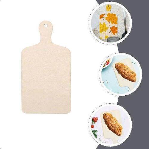 10 Pcs Chopping Board DIY Wooden Cutting Boards for Crafts