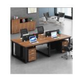 办公桌椅组合简约现代西安办公家具办公办公桌4人工作台