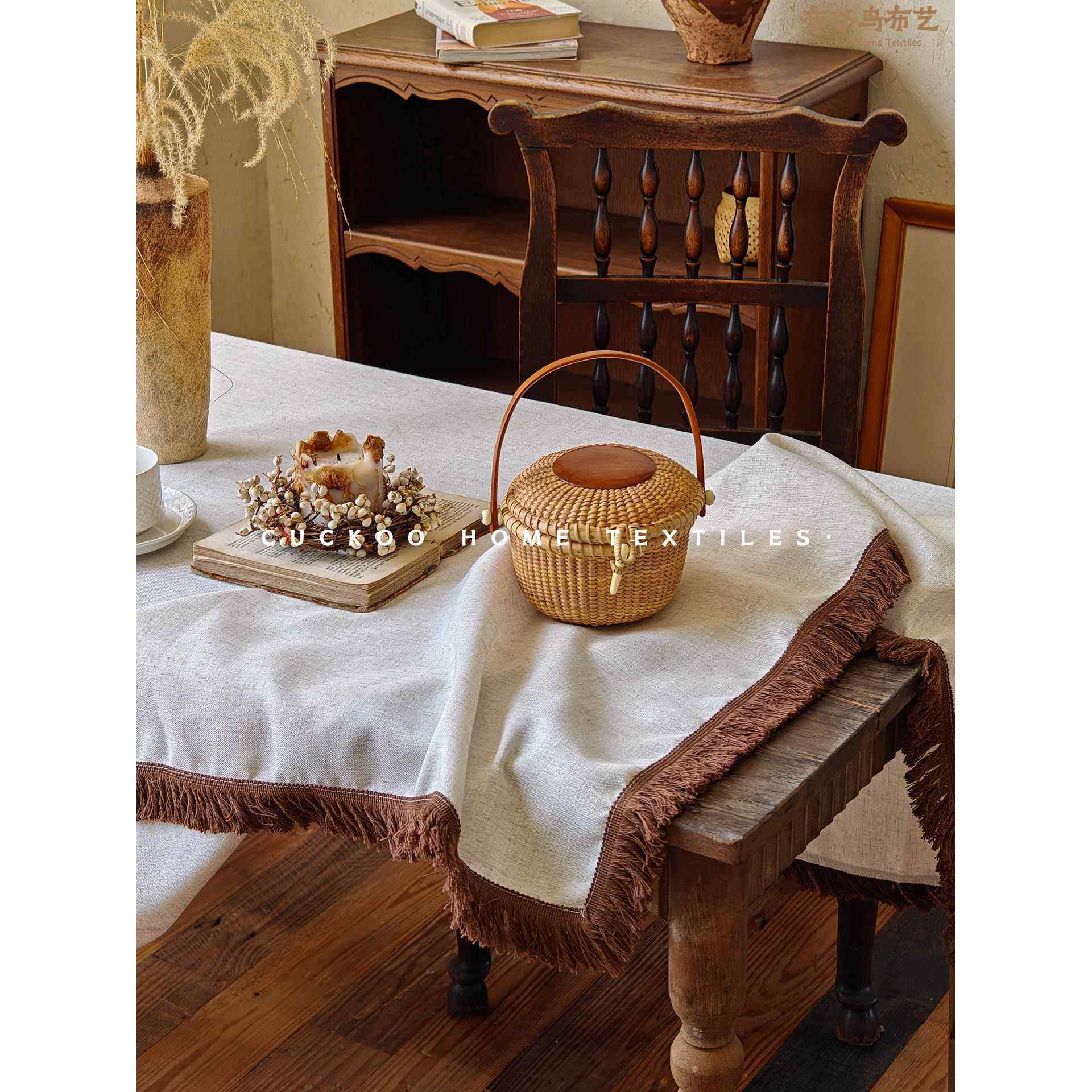 纯色简约亚麻涤防水桌布方形北欧覆古棉麻防尘盖布家用茶几布轻奢,居家布艺,桌布,淘宝优惠券,粉丝福利购,淘宝优惠卷