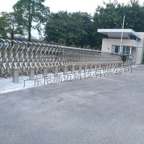 自来水厂门口全自动升降柱液压一体式伸缩车挡学校景区智能防撞桩