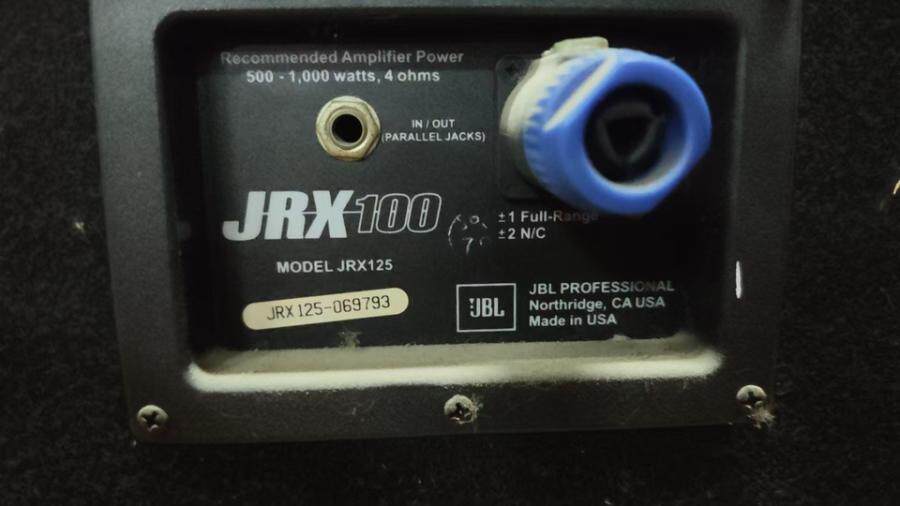 4月17日【京械5224】jbl双15全频音响共2台网络拍卖公告