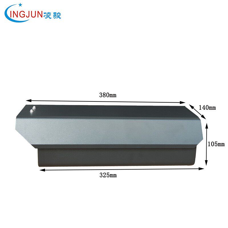 雨8/10/1罩2寸监控摄像机外防742防护室罩摄像头铝合金防尘外壳黑