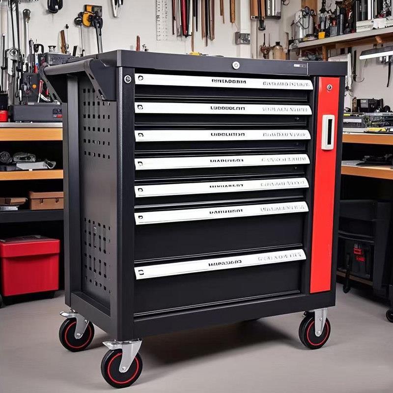 稳定的汽车维修工具车组合套装全套重型工业级抽屉式车间移动专用