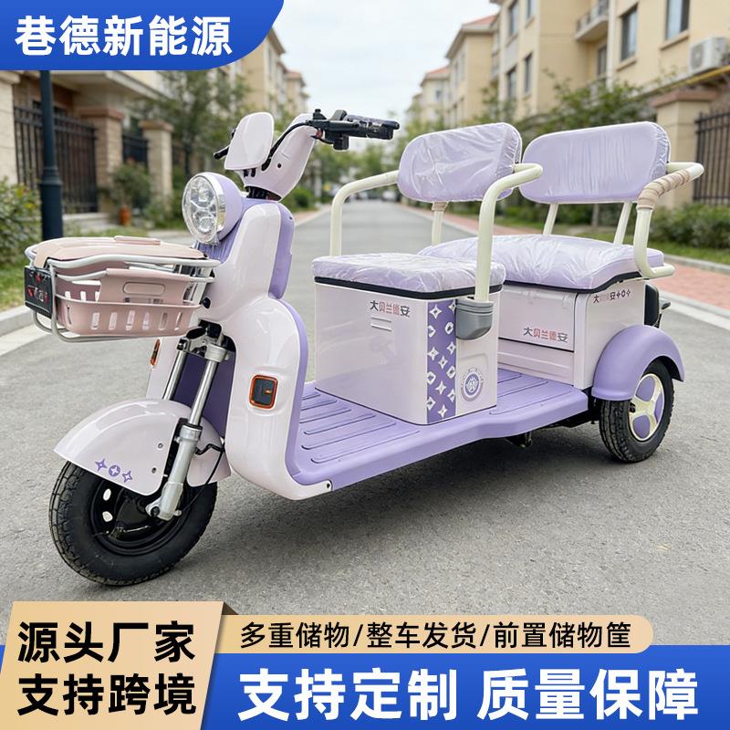 电动轮三车家小型货两客用电瓶车休闲老年人低速代步车可SL上用牌