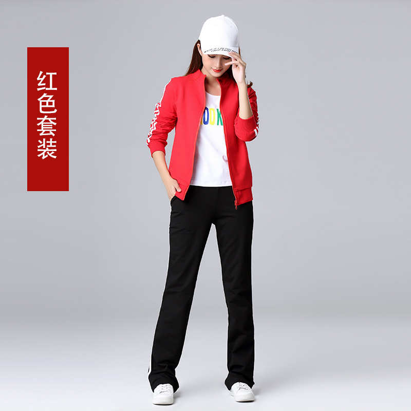 件套鬼春宽松早秋2019步两长袖服装舞套装休闲季新款运动