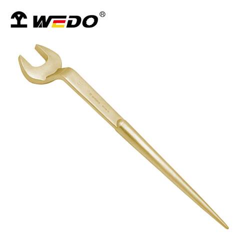 WEDO维度 防爆工具 铝青铜 高颈撬棍呆扳手开口尖尾AL140B