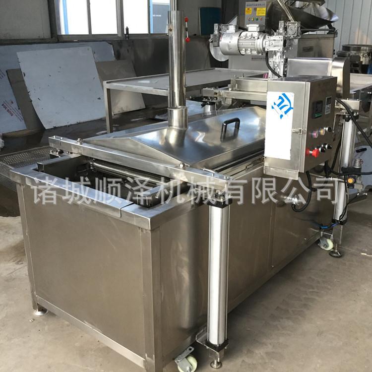 特价包邮麻花油炸机 小麻花油炸设备 电加热全自动油炸流水线