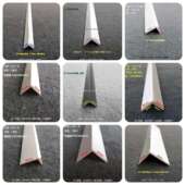 PVC压边收边防撞护条条 护 L型直角护角条7字型修边条边角收边条