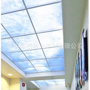 耐力板PC酸明板塑料采光板阳波光板聚碳酯板厂EYL家浪板价透格