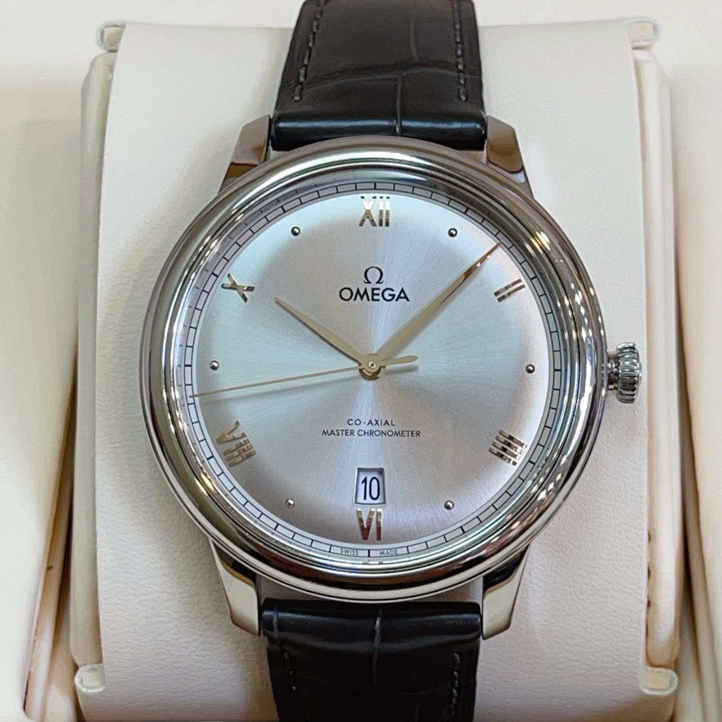 98新新款全套欧米茄碟飞全自动机械男手表434.13.40.20.06.001