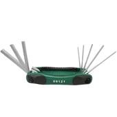 达8 0912世3 折叠内六角9121 世122 9件内六角扳手套件0装