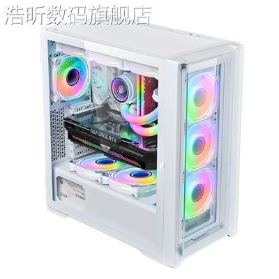 浩昕玩嘉绝尘360机水箱E-ATX全塔30冷6侧透机箱4全0显卡电竞游戏机箱摆件饰品