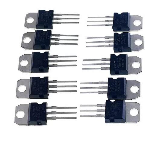 10种50个 L7805/7806/7812/7824/LM317三端稳压管分类盒套件