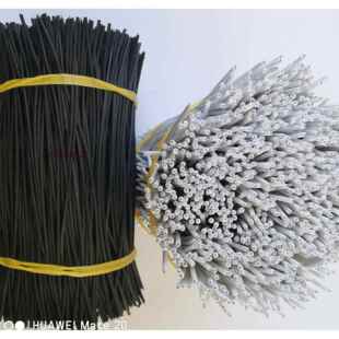 葡萄扎丝圆形0.7mm包塑胶扎丝塑料电镀锌铁丝扎线 线包塑胶绑枝扎