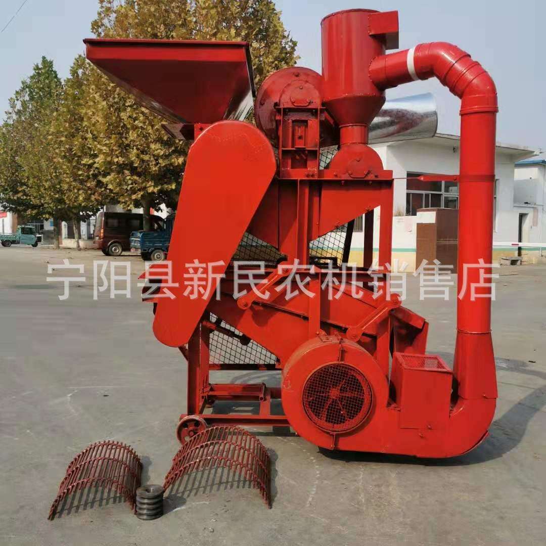 除尘款花生脱壳机花生去皮机电动花生脱壳机油坊用果子去皮机现货