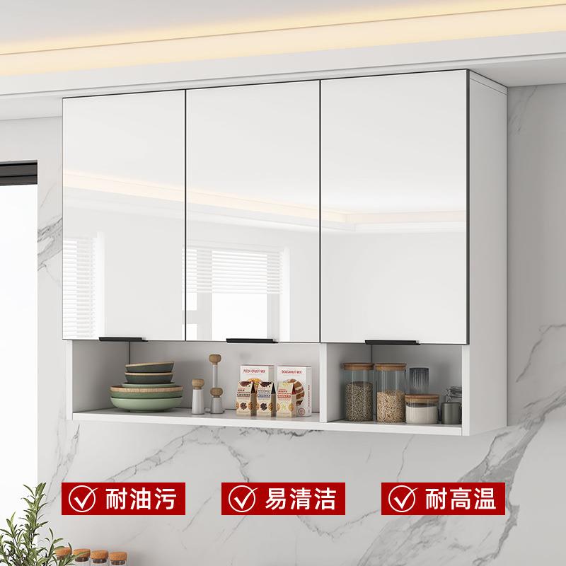 包安装实木916厨房吊柜壁柜墙储物卫生墙间阳台柜上壁挂收纳柜子