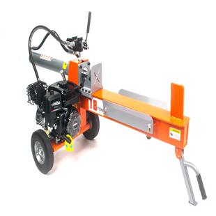 18Q汽油液压劈柴机家用209CC大马力劈木机木墩木桩劈裂机