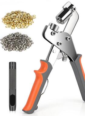 气KIU汽眼打孔圈金属鸡眼扣气装眼扣具手压钳安工手动套装篷布鞋