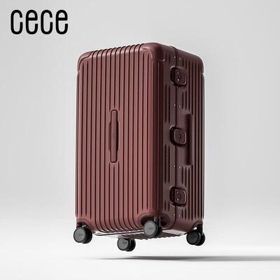 正品CECE2025新款李行箱大容量女加箱厚铝框旅行男学生拉杆密码皮
