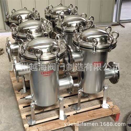 不锈钢篮式过滤器篮过滤器T型过滤器自动排污反冲洗过滤器