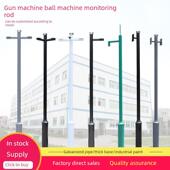 户室外小区监控立杆2.5 3.5 6米不锈钢立柱加长摄像机支架