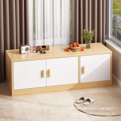 落地窗台容UFA家用小户型长方形柜量子靠墙卧室飘台窗柜阳储物大