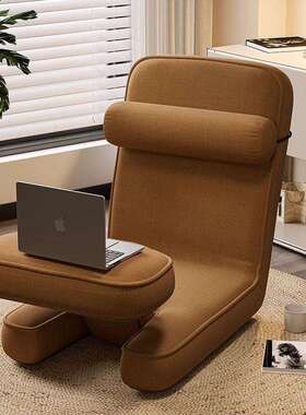 懒人沙发电脑椅卧室小沙发椅人体工学榻榻米座椅宿舍床上靠背椅子