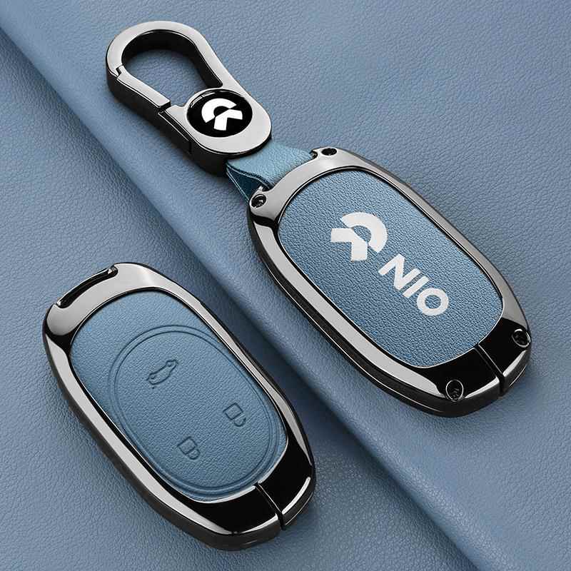 适用于蔚来2022款et5钥匙套et7壳es6女es8ec便携保护套ec7包扣男