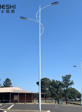 中意山士路灯家杰LED户外高低双头厂市电市政BCS工程道路照明路灯